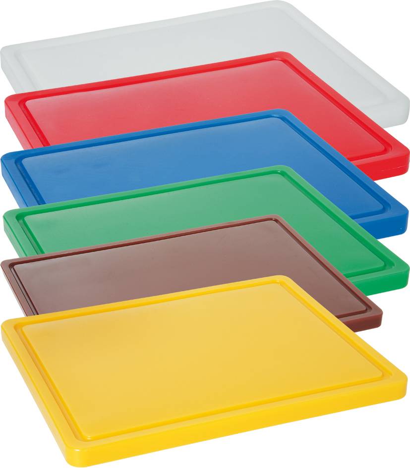Schneidbretter HACCP GN 1/1 weiß