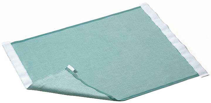 Polyestertuch mit Klettband 400 x 600 lange Seite