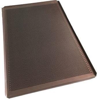 Lochblech 2-Rand AlMg3 mit Teflon-Beschichtung 400 x 600 mm