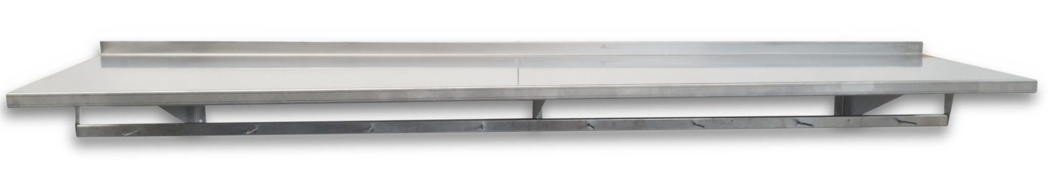 Wandtablar, Edelstahl