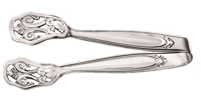 Konfektzange Edelstahl