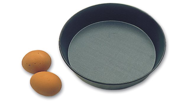 Kuchenblech rund glatt Exopan 160 x 37 mm