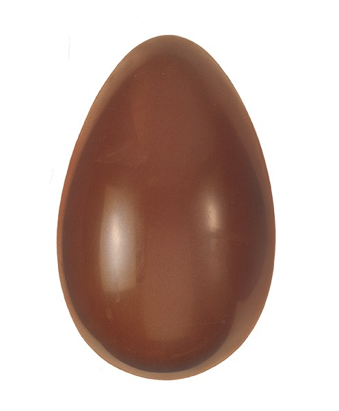 Schokogießform Ei-Hälfte glatt