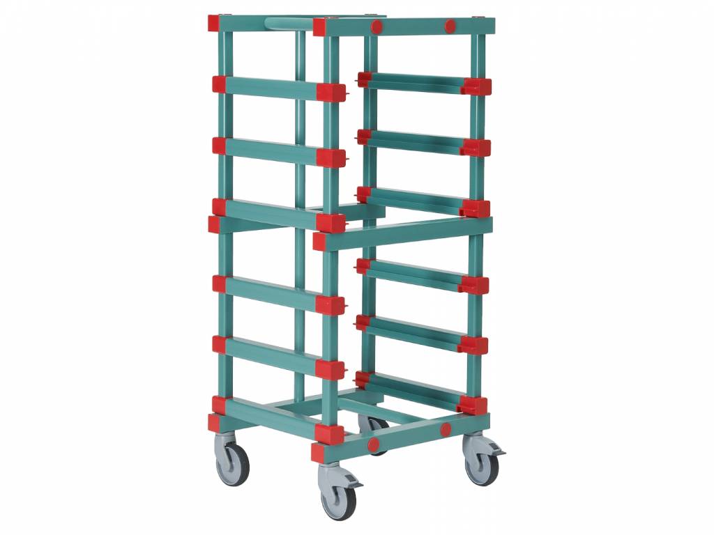 Behälterwagen für 6 Behälter