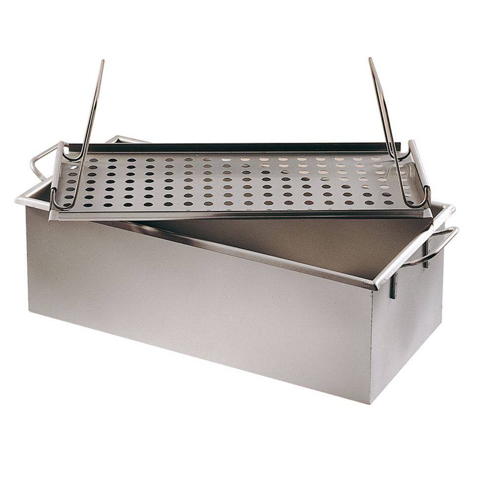 Brezellaugenapparat, Edelstahl