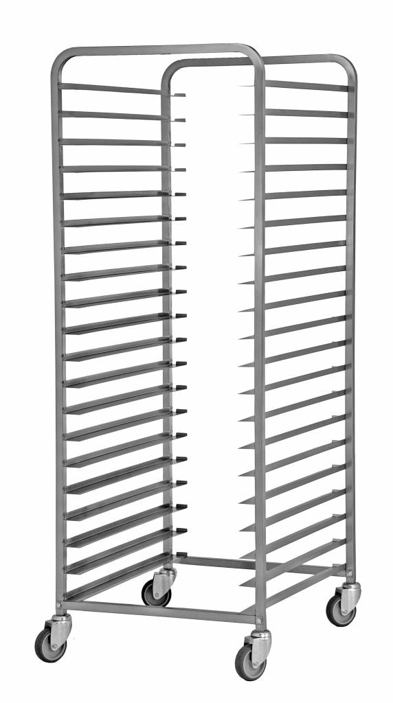 Frosterwagen für Bleche 600x400mm Quereinschub