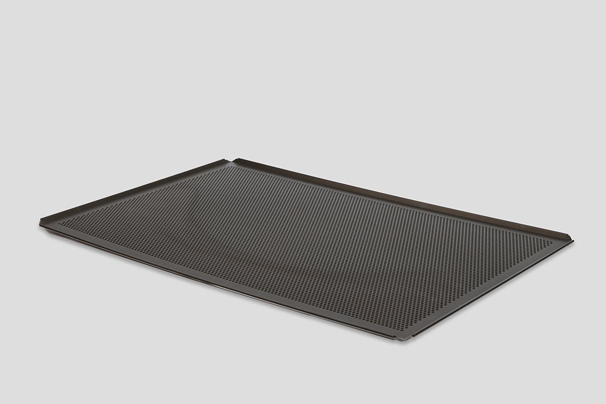 Lochblech 58x78 2 Rand KG-Flon 704 Beschichtung