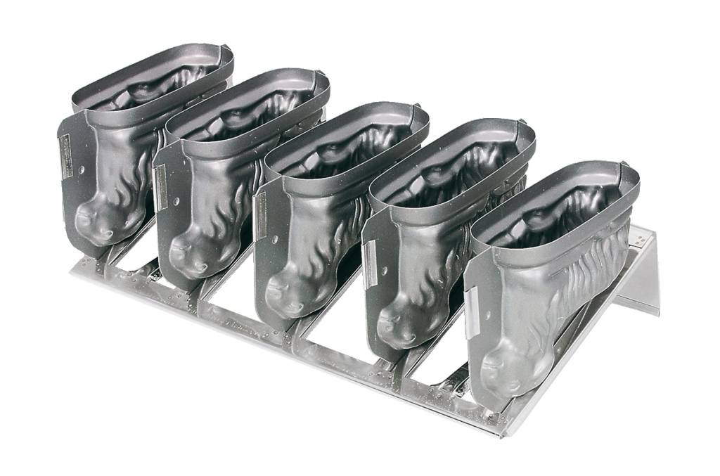 Lamm Backform 5er Verband mit Schiene 1L Antihaft