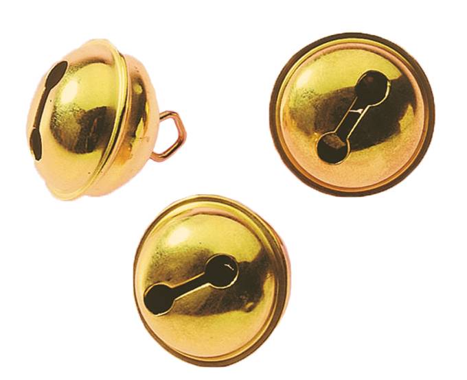 Schellen, vermessingt 15 mm