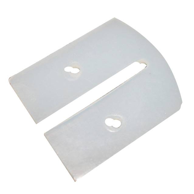 Abstreifgummi für Messer-Abstreifbehälter Edelstahl 180 mm