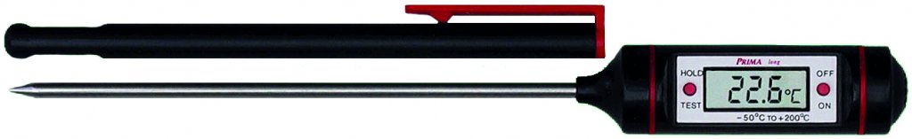 Digital-Thermometer, mit Ansteck-Clip