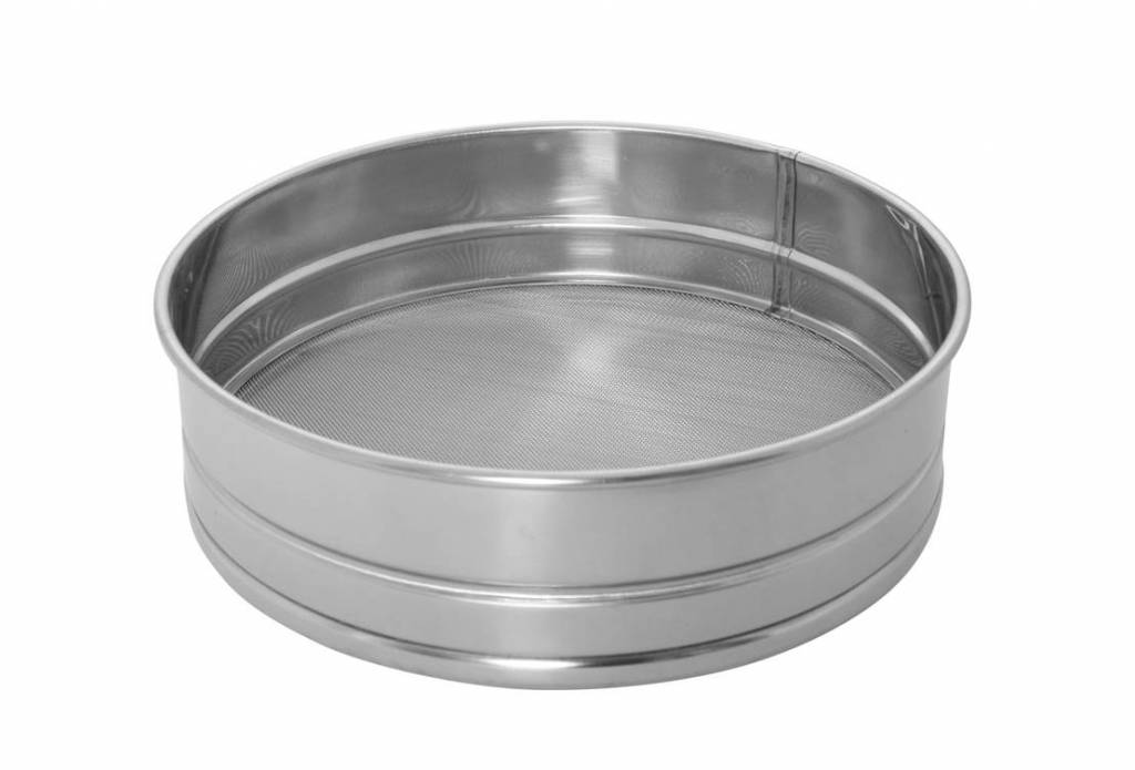 Edelstahl-Sieb für Mehl und Zucker Ø 220mm