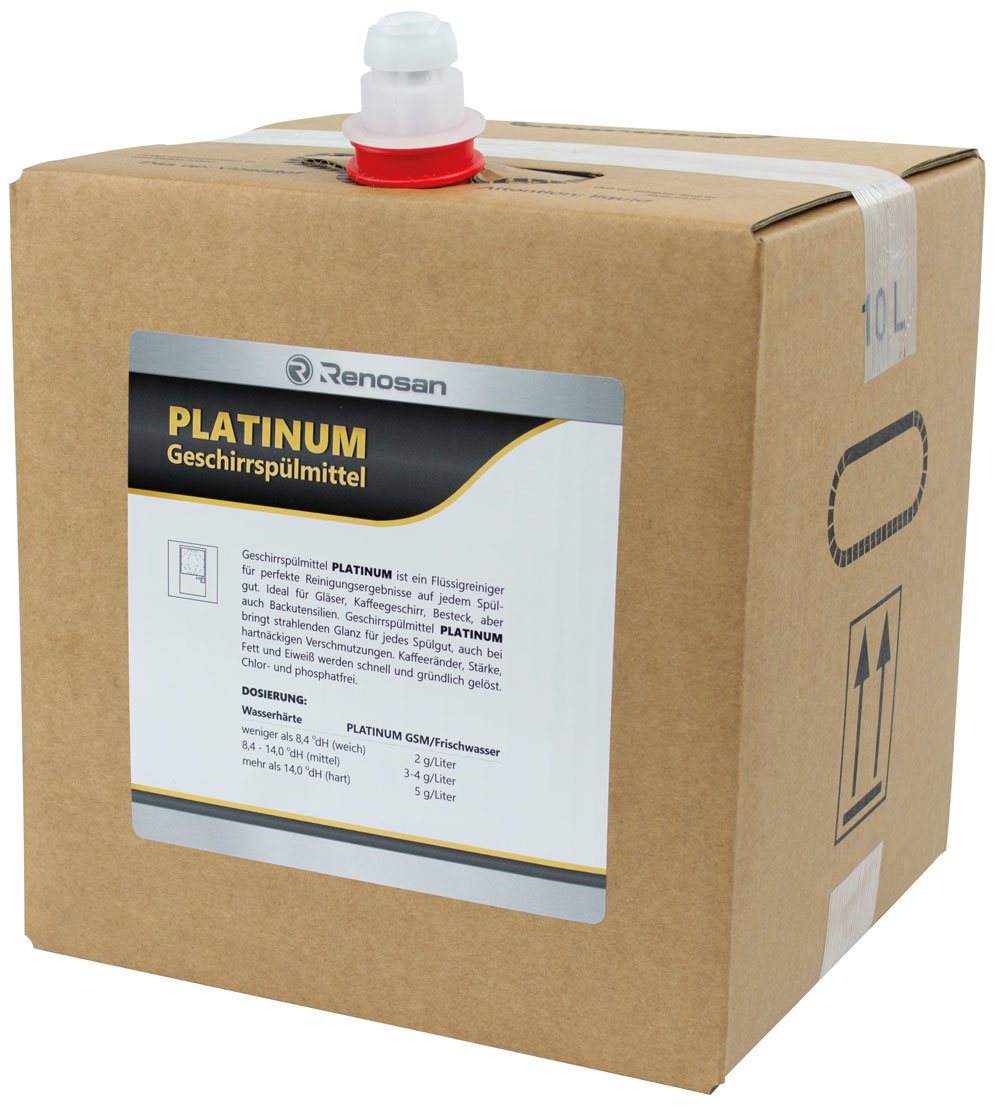 Geschirrspülmittel PLATINUM Bag-in-Box