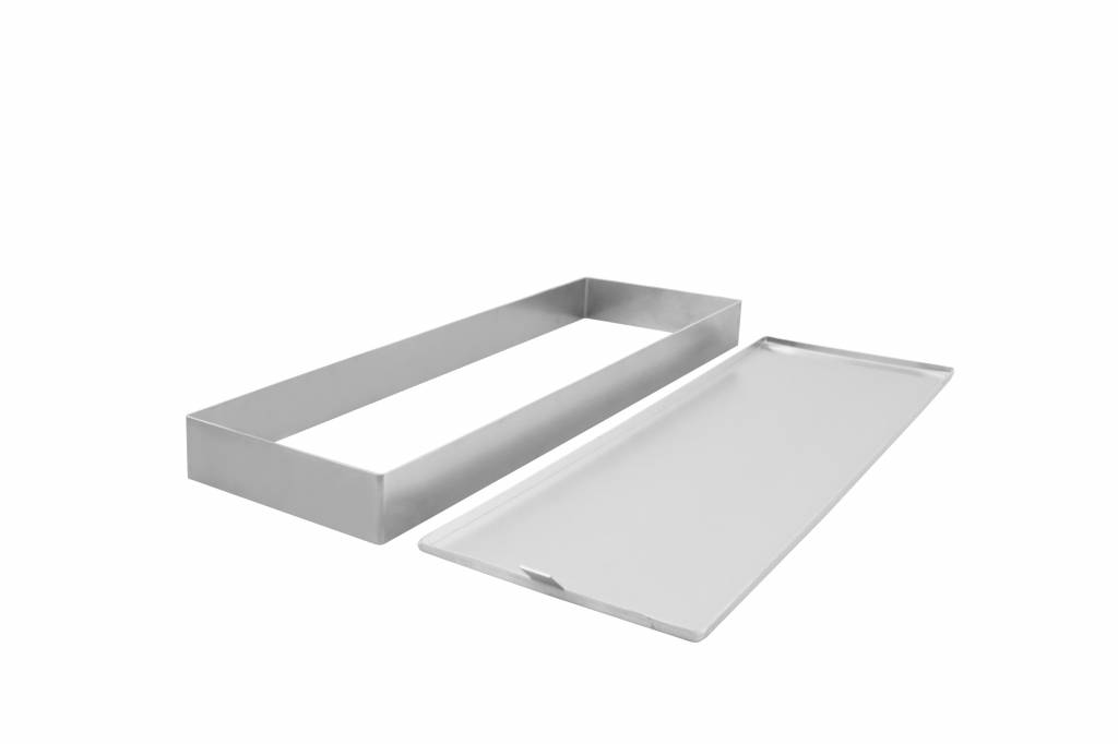 Schnittenkuchen Rahmen und Bodenblech 100 x 580 x 50 mm